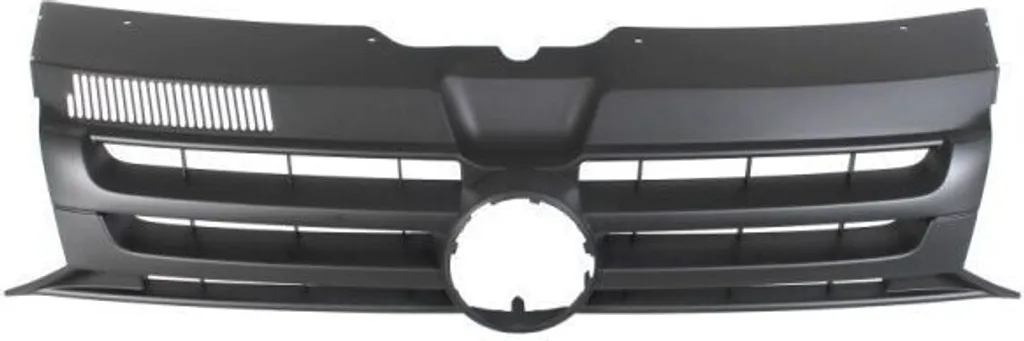 Grille de Calandre Avant pour Volkswagen Transporter T5 Noir Mat OE
