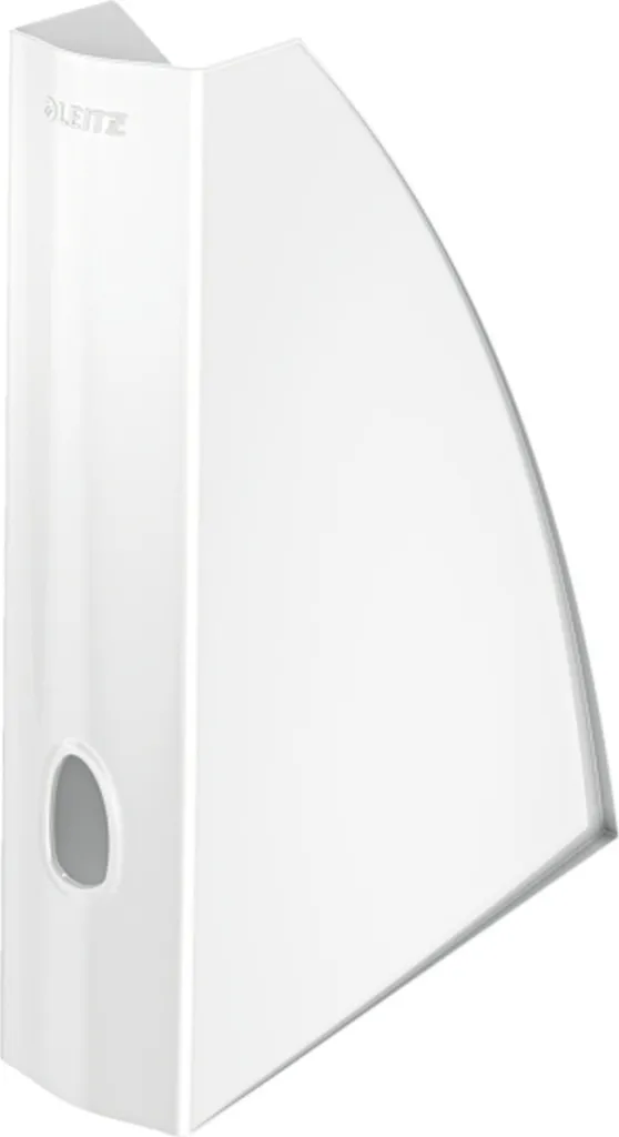 Leitz Portariviste WOW A4 Bianco - Organizzatore Ufficio Robusto