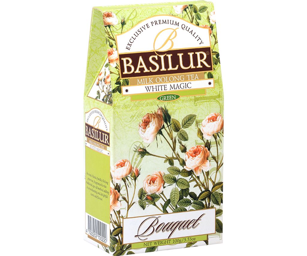 Basilur WHITE MAGIC herbata zielona mleczna MILK OOLONG - Zdjęcie produktu 