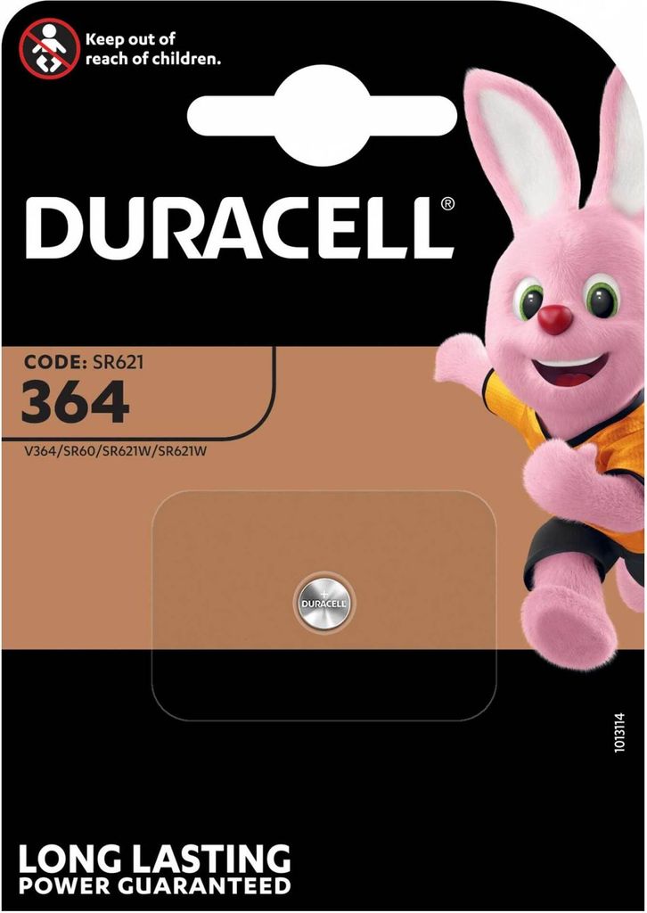 Duracell Batterie Uhrenzelle 364                        Produktbild 