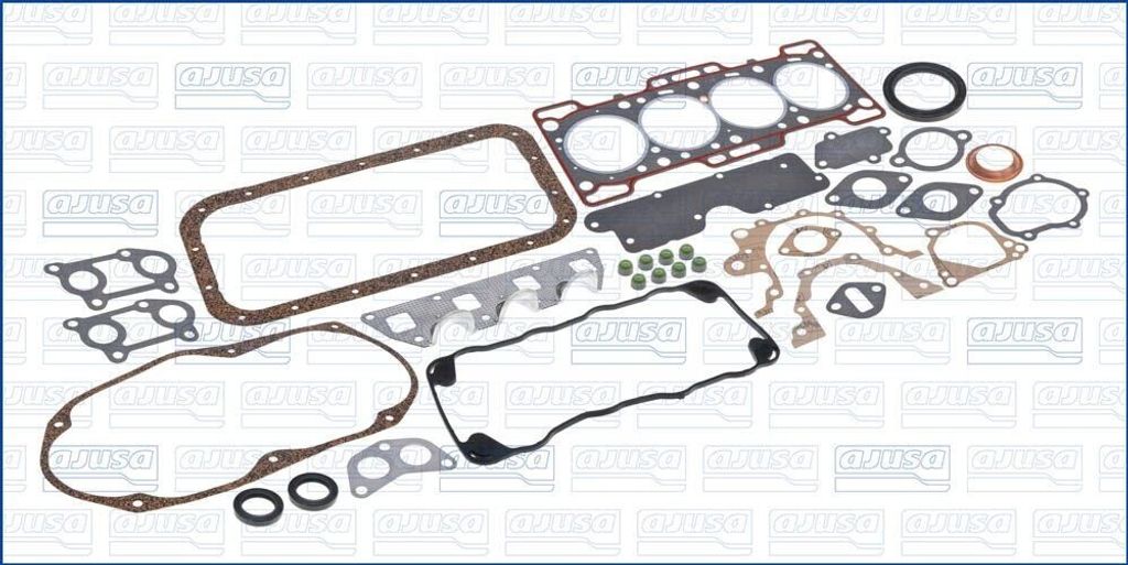 AJUSA 50027300 Motor-Dichtungsvollsatz Dichtsatz für SUZUKI Samurai SUV (SJ) für SANTANA Samurai SUV für VAUXHALL Rascal Pickup (RAS)