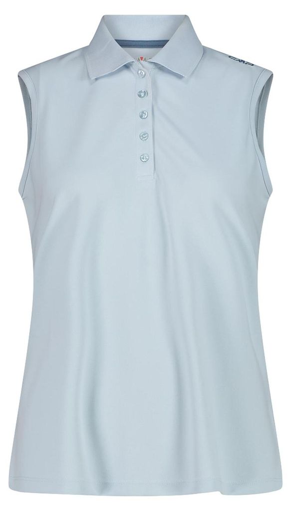 Cmp WOMAN POLO SLEEVELESS SKY BLUE SKY BLUE D42