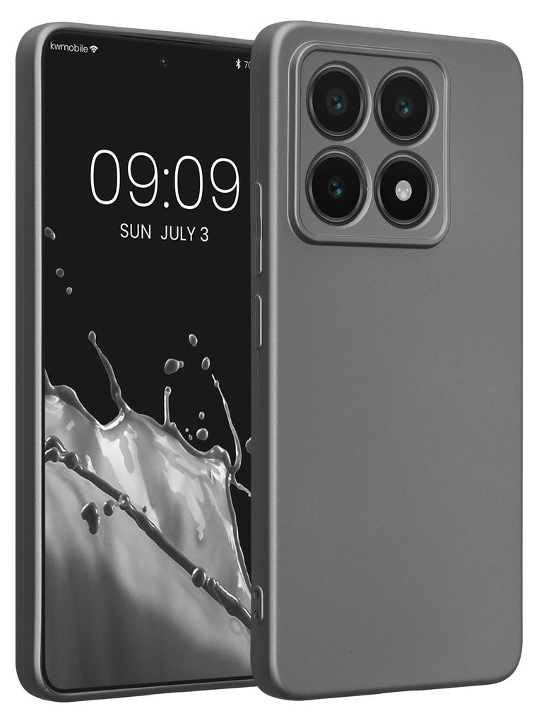 kwmobile Handyhülle für Xiaomi 14T Hülle - weiche Silikon Produktbild 