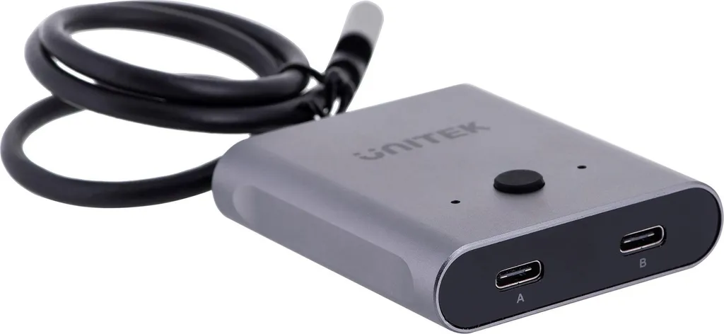 Unitek D1078A Station d'accueil USB-C 3.2 Gen 1 Grise pour Laptop