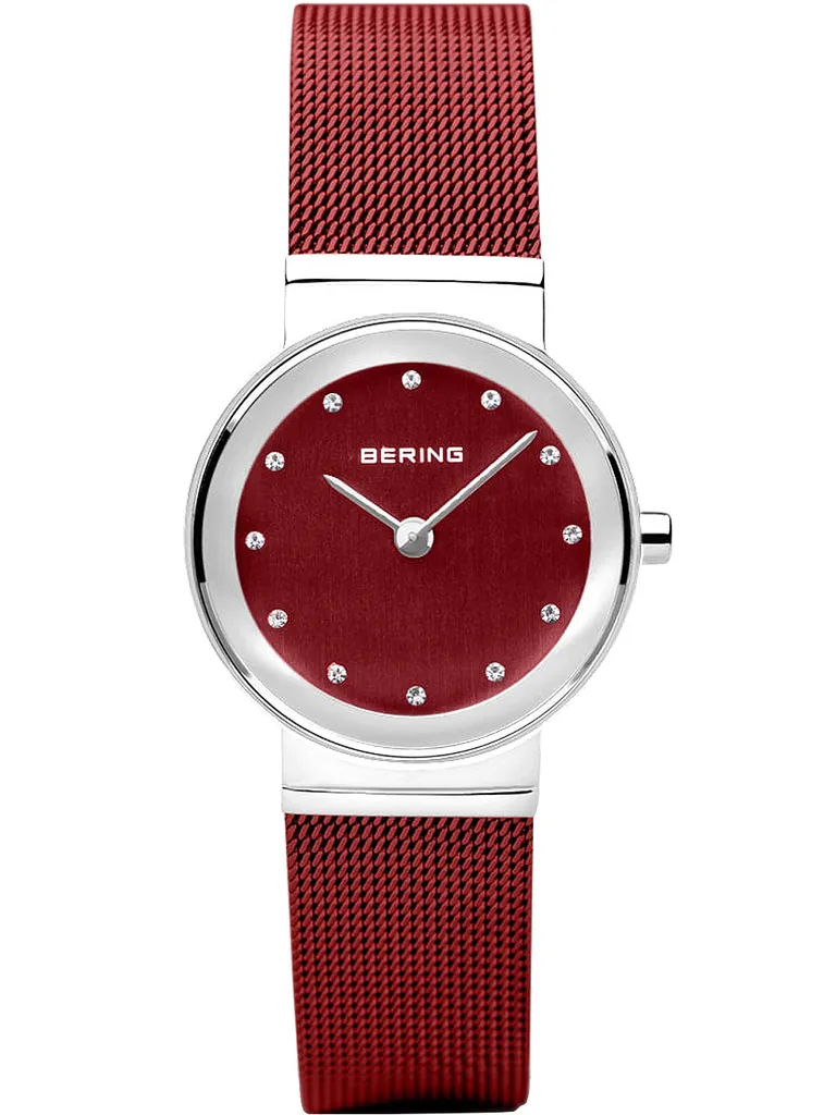 Regalo Perfetto: Bering 10126-303 Orologio Donna Rosso Classico
