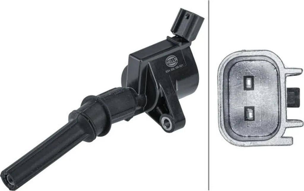 Bobina Accensione HELLA 2 Poli per Ford USA Crown Victoria | Ricambio OEM