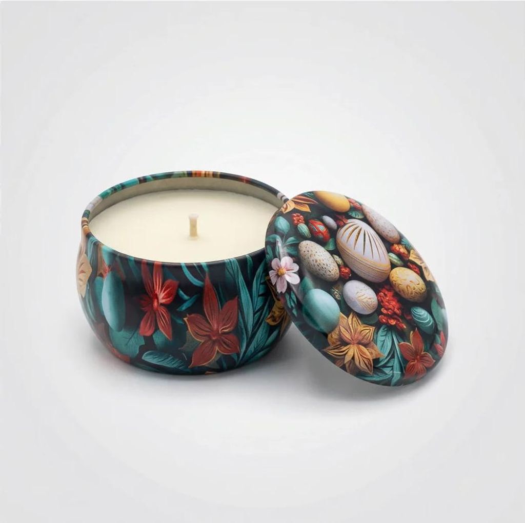 Handgemachte Ostern Sojawachs Kerze duftfrei verschiedene Motive – Ostern-02