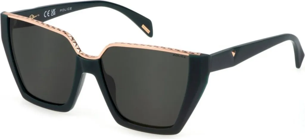 Lunettes Police spll33e5706wt de soleil homme style pilote chic