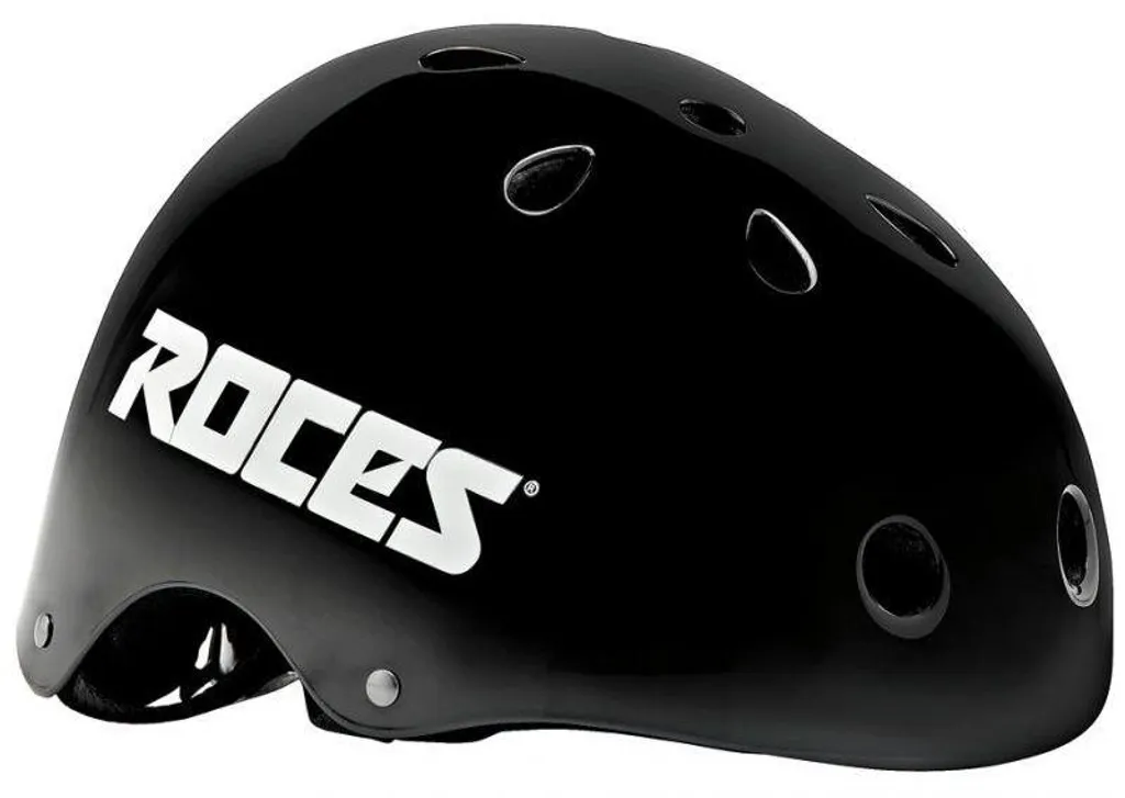 Casque Anti-Choc Roces MR492 Noir L - Sécurité et Maintien pour le Roller