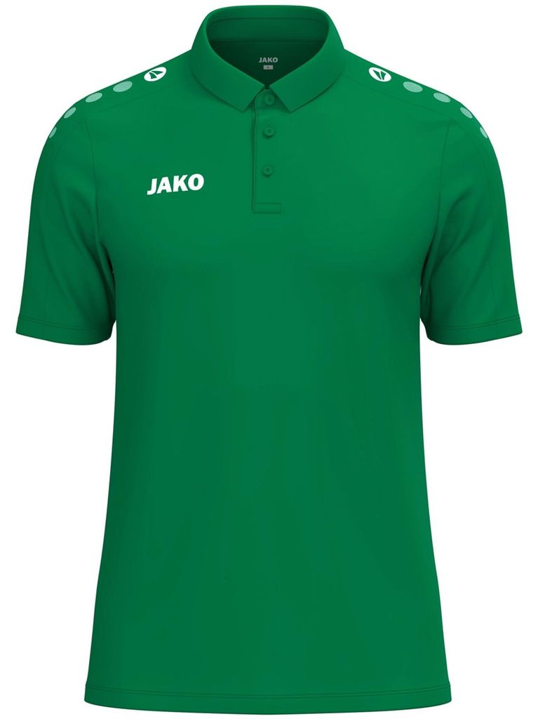Jako Polo One Baumwolle - sportgrün, Größe:4XL
