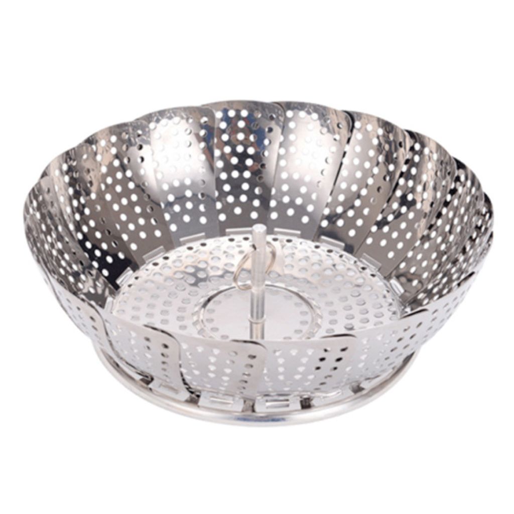 Dampfgarer Einsatz Edelstahl Faltbar Dampfkorb Dämpfeinsatz dämpfer