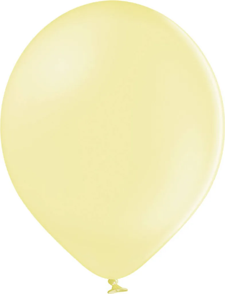 100 Ballons latex jaune pastel 30cm - Résistants et faciles à gonfler
