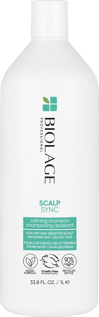BIOLAGE Professional Scalp Sync Calming Shampoo 1000 ml Produktbild 