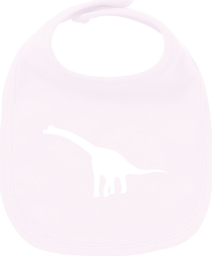 Huuraa Unisex Babylatz Brachiosaurus Dinosaurier Geschenk Babypink Baumwolle Brachiosaurus Mitbringsel