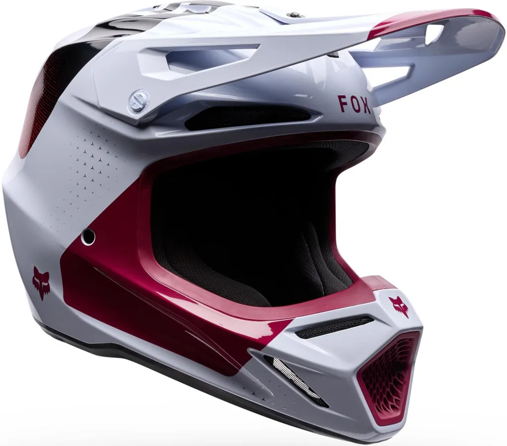 Casque de cross FOX V3 Tine homologué pour la compétition de moto