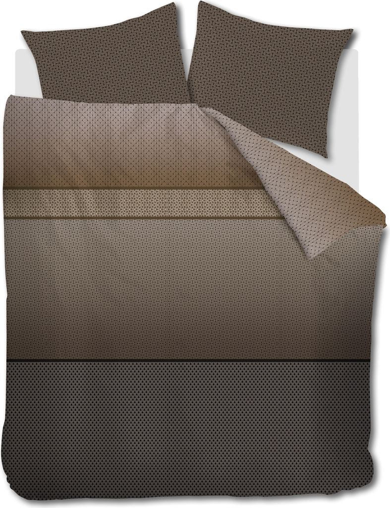 Beddinghouse | Bettwäsche Set | Carter | Braun | 200x200