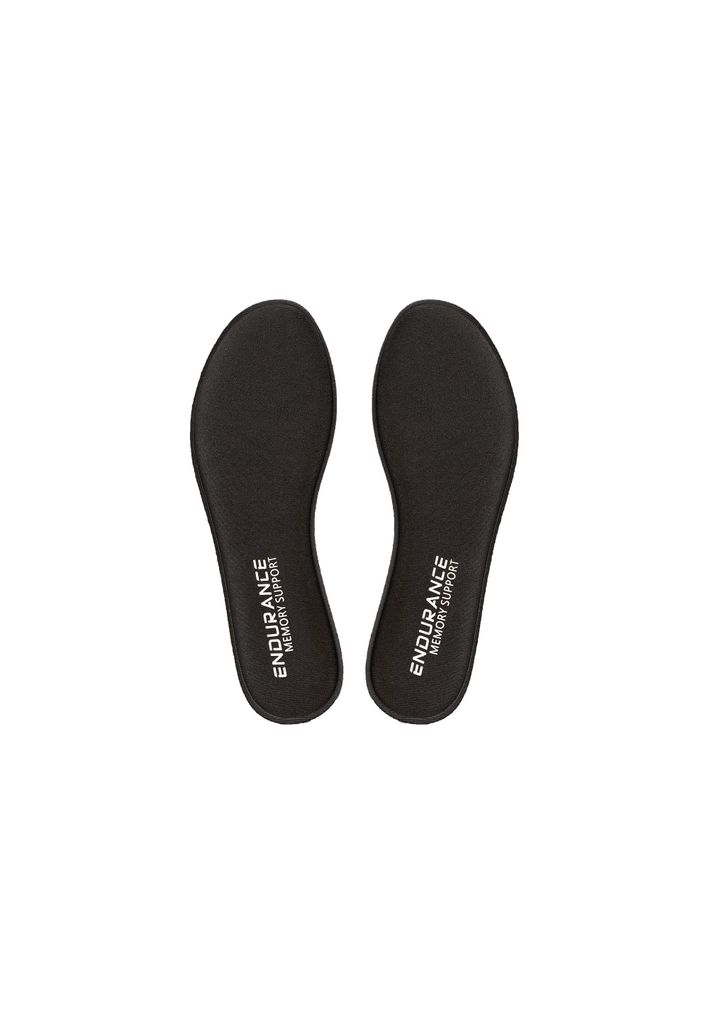 ENDURANCE Innensohle Memory Support Insole mit dämpfender Funktion 1001 Black 37