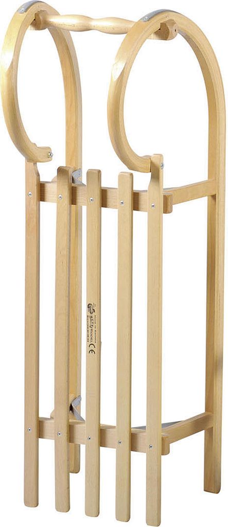 RESS Schlitten/Hörnerrodel Lattensitz Buchenholz 100cm Produktbild 