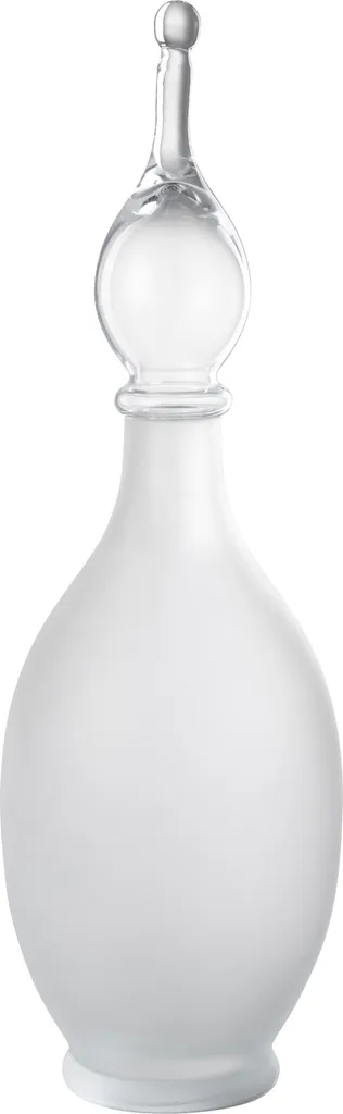Vase avec Couvercle J-Line Phial contre la Poussière - Verre Large
