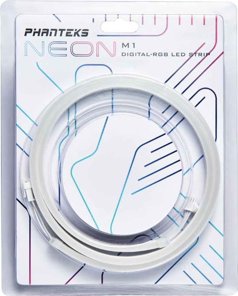 PHANTEKS NEON Digital RGB LED-Strip - 1 m, Weiß