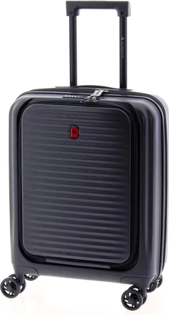 Valise Rigide à Roulettes Gladiator Nomadtec Noir - Bagage de Voyage - 3