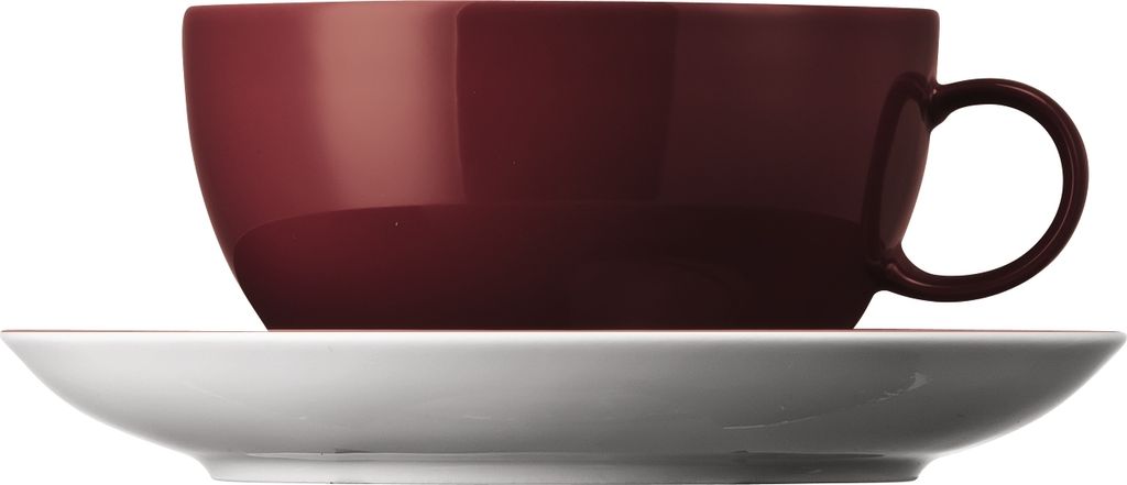 Cappuccinotasse 2-tlg. - Sunny Day Fuchsia / Rot - Thomas - 10850-408517-14670