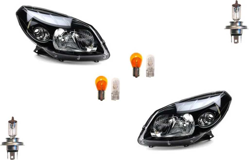 Set Fari Johns Dacia Sandero 2008-2012 | Ricambio Qualità Originale H4