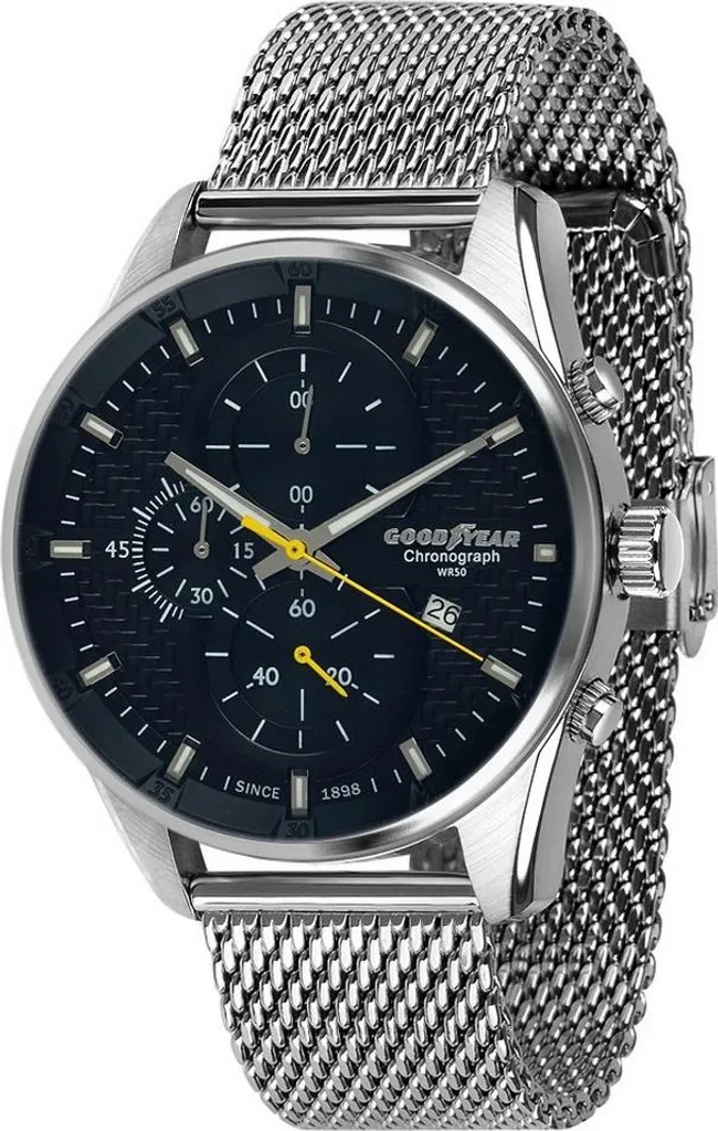Montre Homme Goodyear Quartz G.S01254.01.01 : Finis les retards au travail