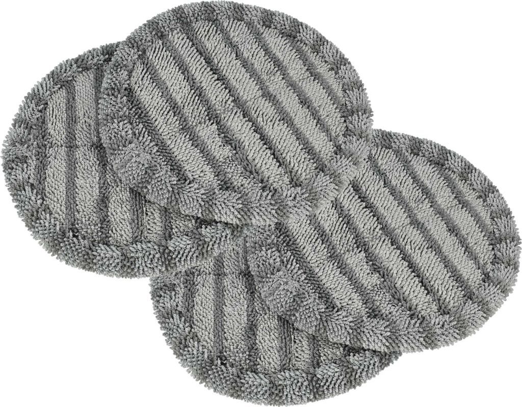 vhbw 4x Wischtuch kompatibel mit Dyson SV10, SV10 Absolute, V10, SV11 Akku-Staubsaugerdüse, Elektrischer Wischmoppfkopf - Mopptuch, Wischmopp-Pad