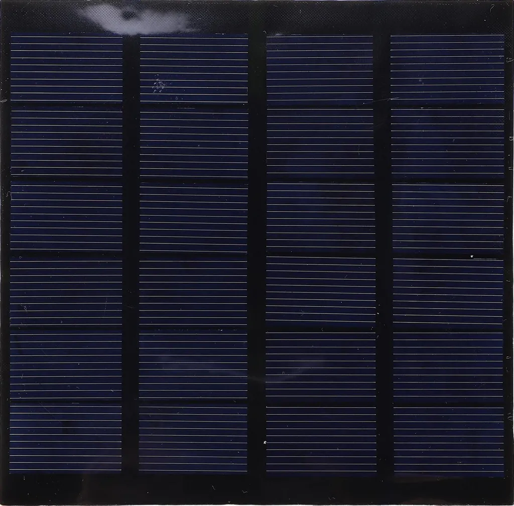 Pannello solare da 1,5 W, 6 V, alto tasso di conversione, risparmio energetico, stabilità, ricarica per caricabatterie fai da te