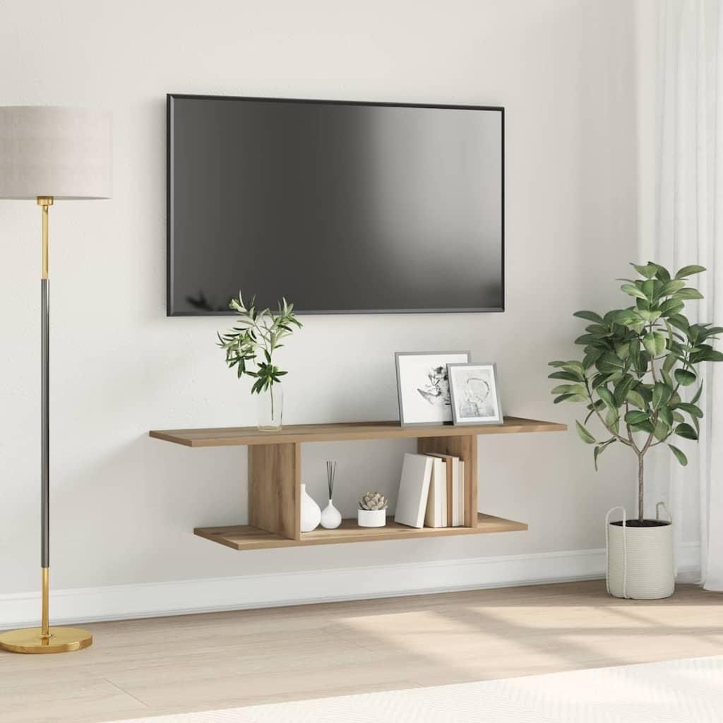 Maison Exclusive - TV-Schrankset Artisan-Eiche 102 x 35 x 35 cm Holzwerkstoff