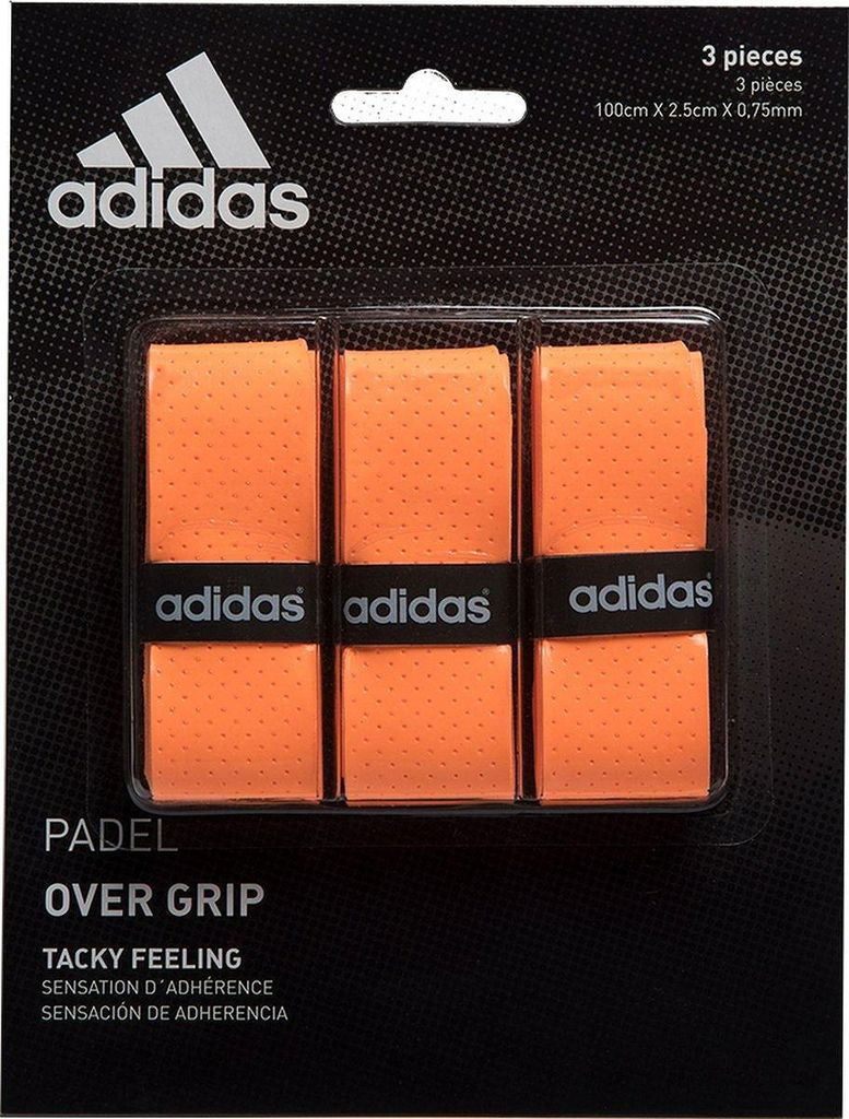 Adidas (3X) Padel Overgrip - Oranje  | Maat: UNI Productafbeelding 