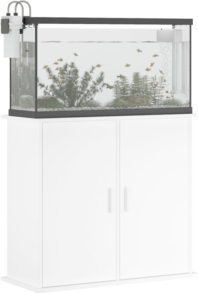 vidaXL Stojak pod akwarium biały 81x36x73 cm Materiał Zdjęcie produktu 7