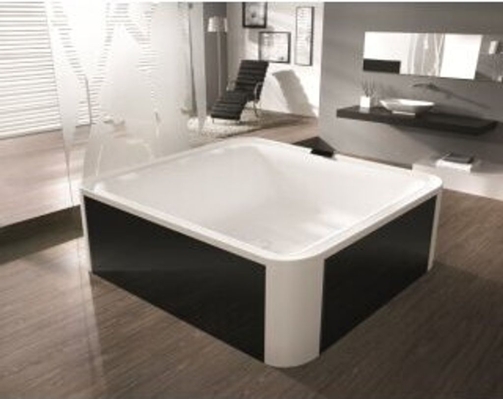 Hoesch Ergo+ Freistehende Quadratbadewanne 2075 x 1950 mm Produktbild 