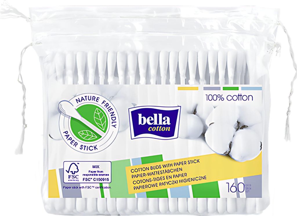 100% Baumwolle Baumwolle Swabs 160 Pieces Produktbild 