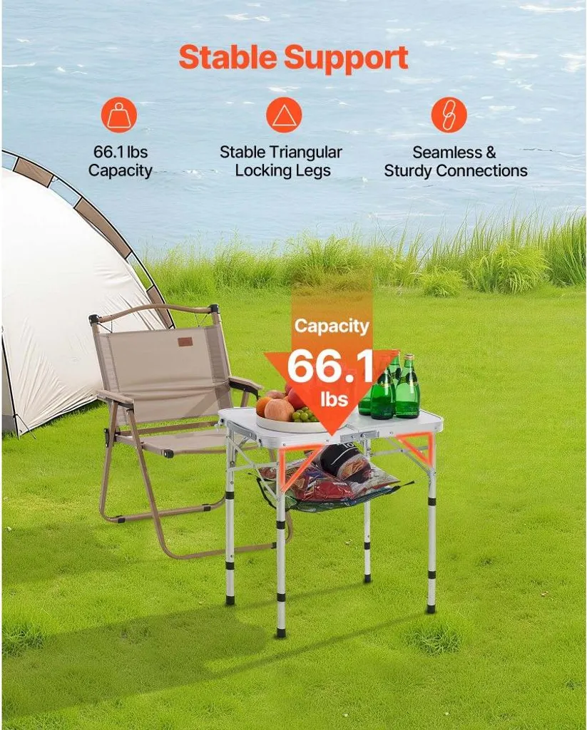 Table portable pliante gain de place pour petits espaces