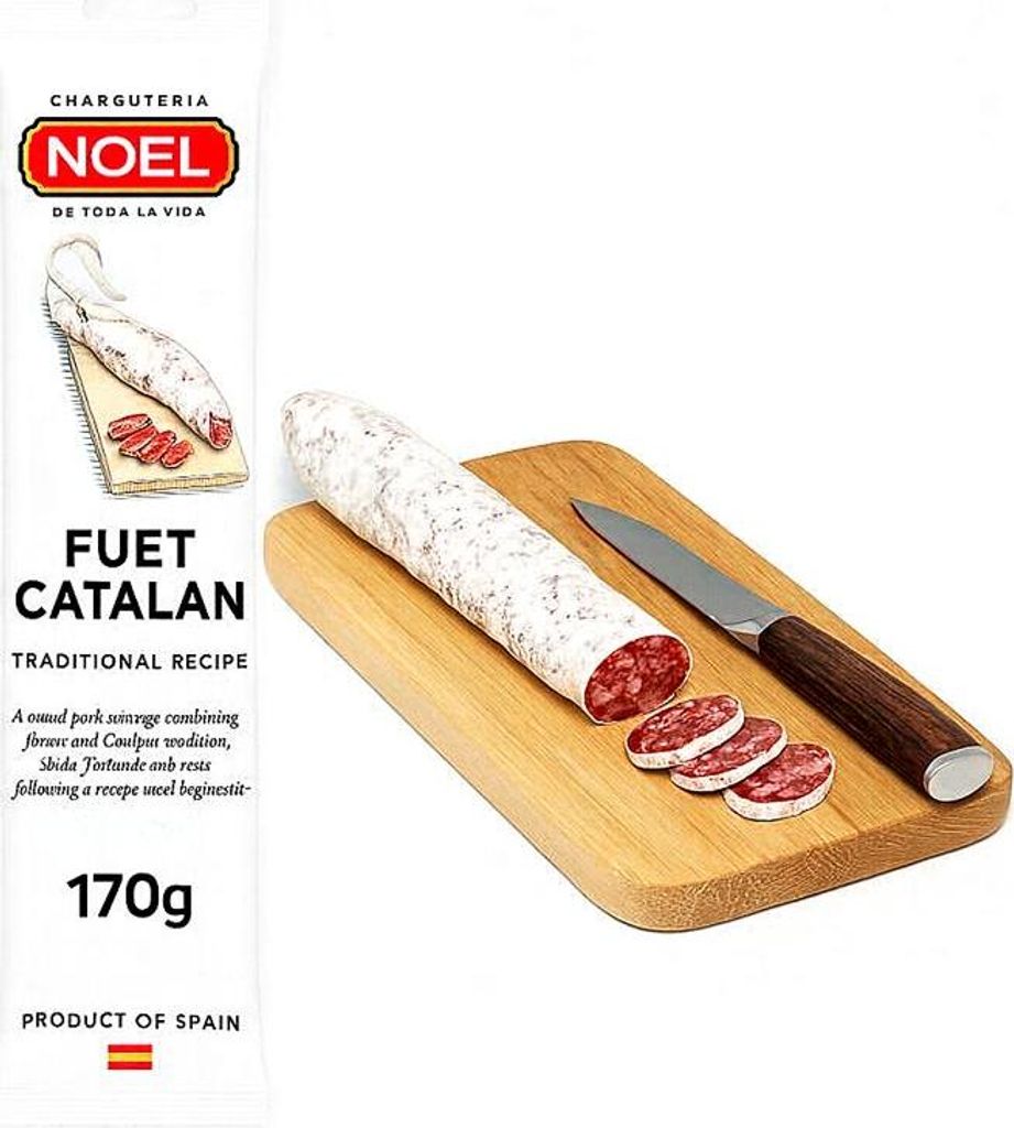 Schweinefleischwurst Fuet Catalan 170g - Noel Produktbild 