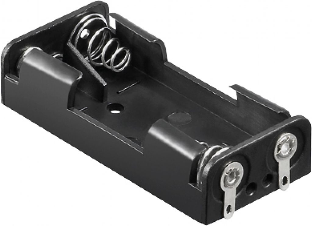 goobay Porte-piles 2 x MicroAAAavec raccord à souder Image du produit 