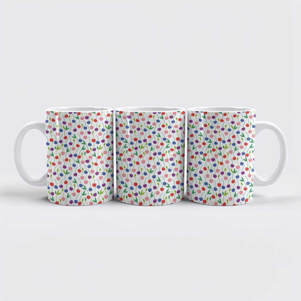 raxxa Premium-Tasse "Las cerezas que bailan en verano"