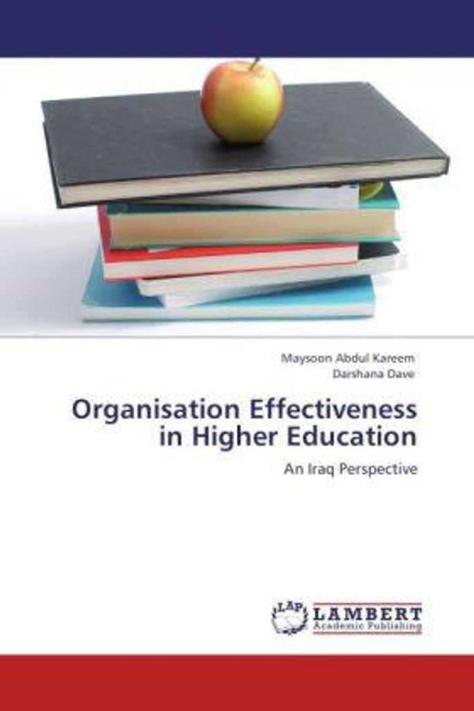 Abdul Kareem, M: Organisation Effectiveness in Higher Educat