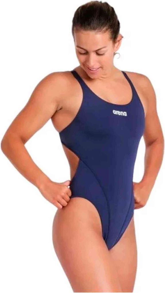 Arena Badeanzug Damen Schwimmbekleidung Solid Swim Tech Produktbild 