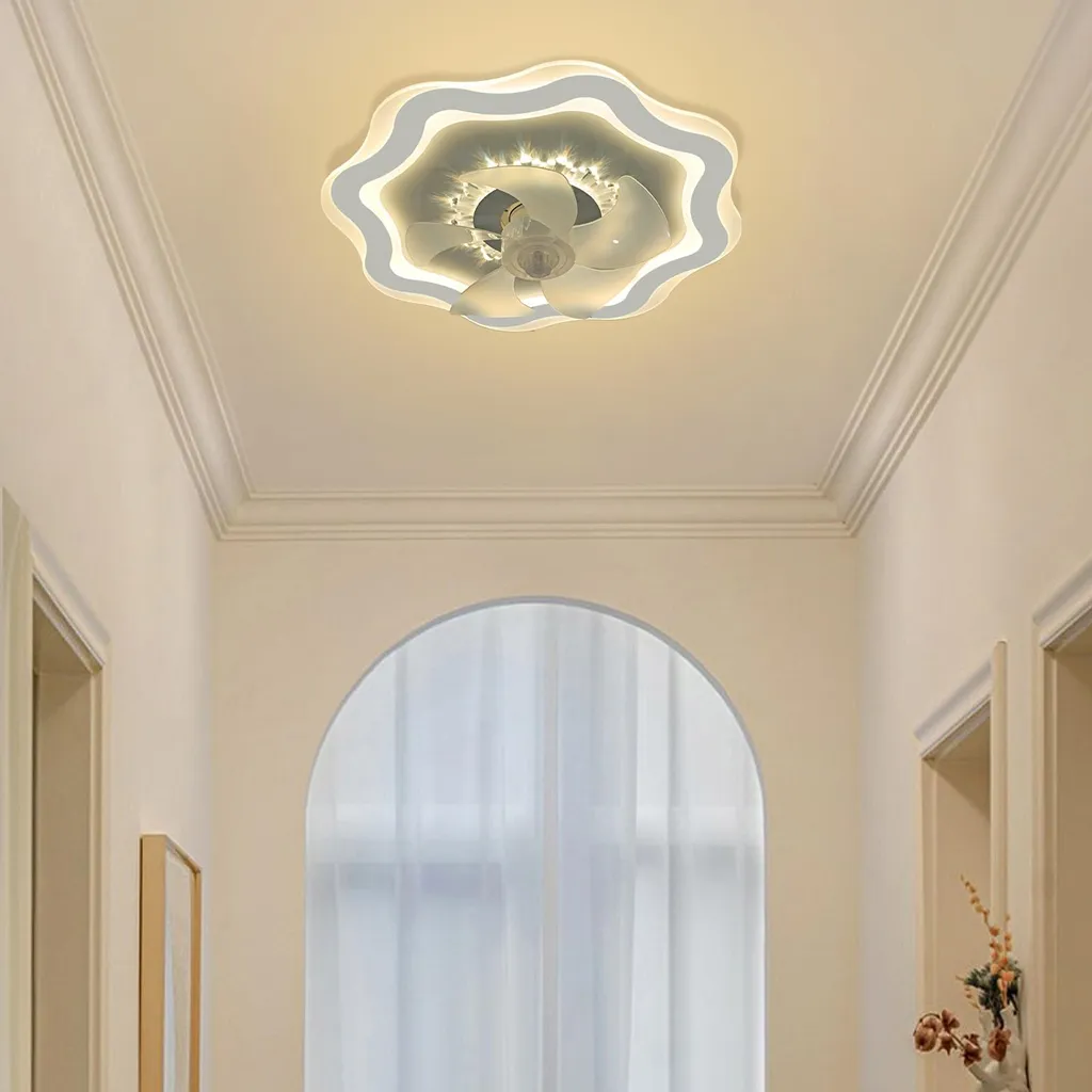 Ventilatore da Soffitto con Luce LED e Telecomando - Motore DC Silenzioso - 5