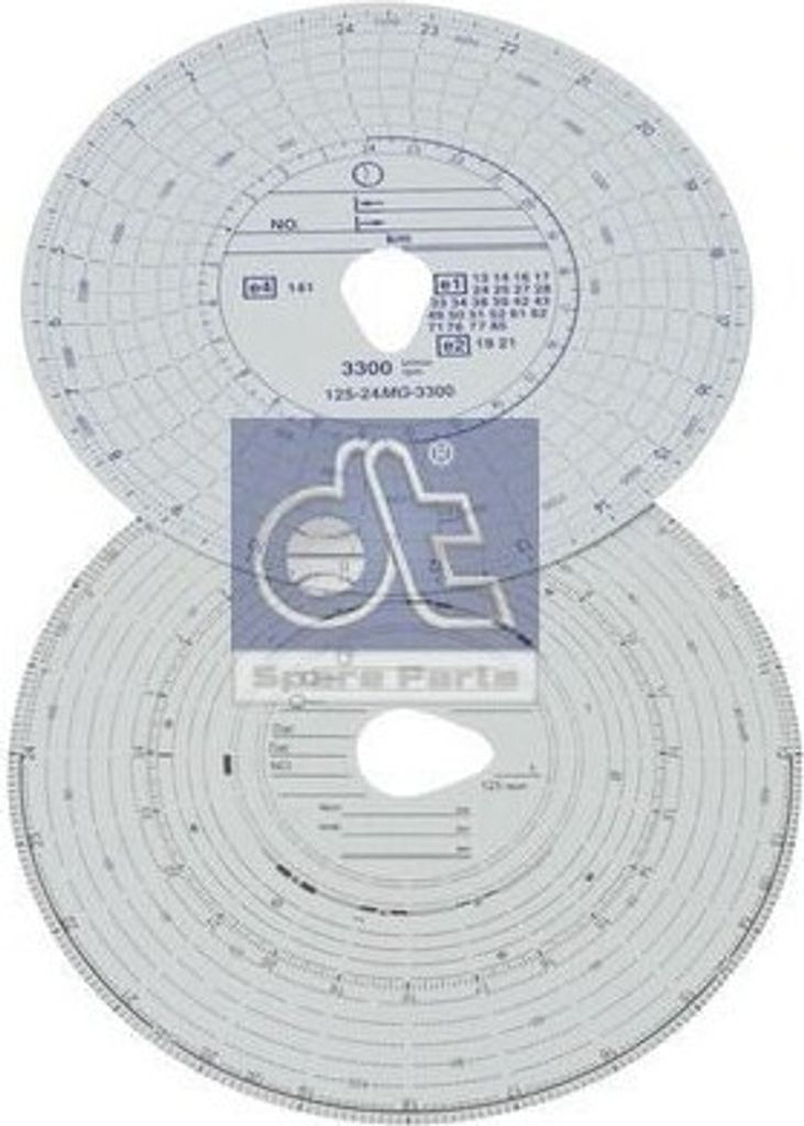 DT Spare Parts Fahrtenschreiberscheibe 1.21641