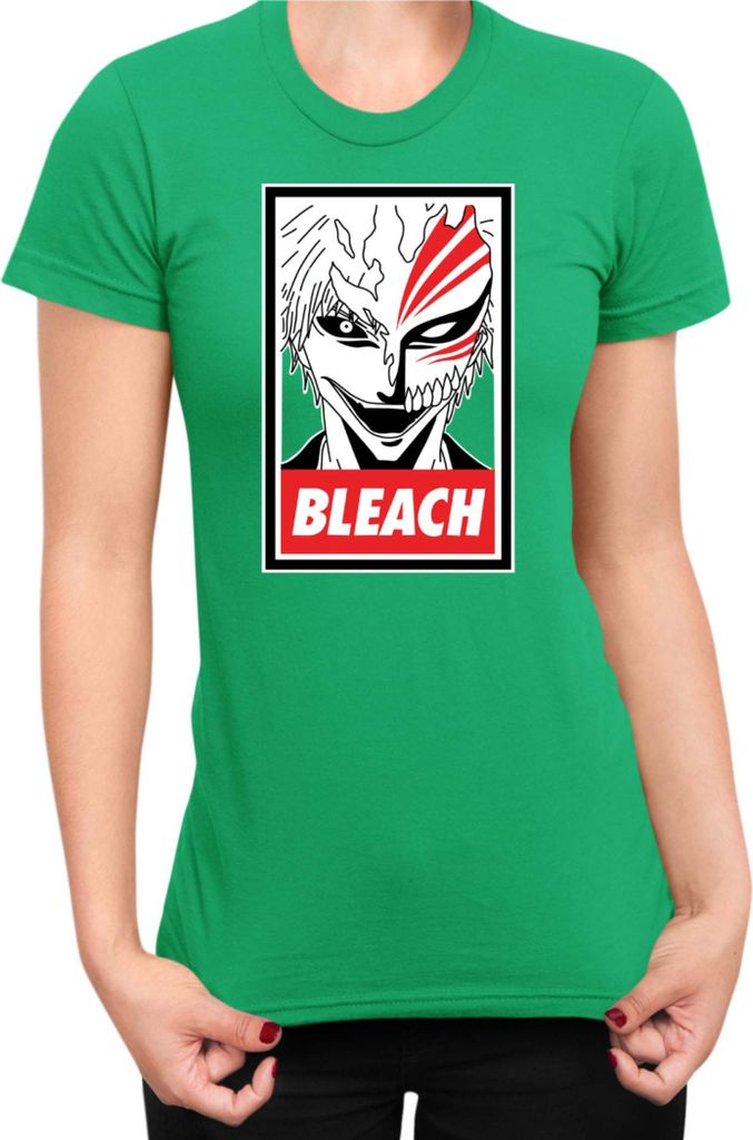Damen T-Shirt Manga Japan Anime Comics Animation Bleach 004, Lady M / Grün