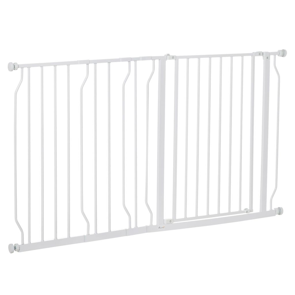 PawHut Hunde Türschutzgitter Treppenschutzgitter, 75-145 cm Produktbild 
