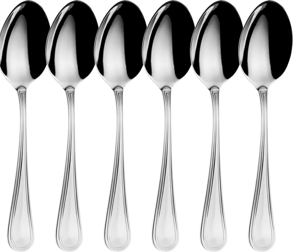Set 6 Cucchiai Bugatti IN053N07 England - Qualità Professionale Inox