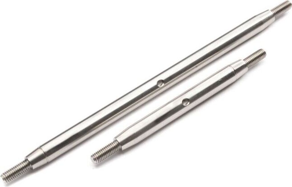 Axial SCX6: S.S. Steering Link Set (200.8mm & 119.5mm)