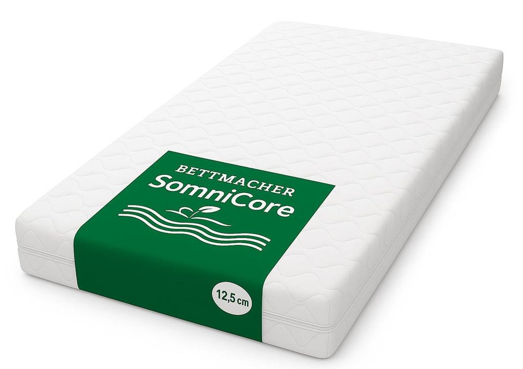 Bettmacher SomniCore Matratze 90x200 cm extrafest, 12,5 cm Produktbild 