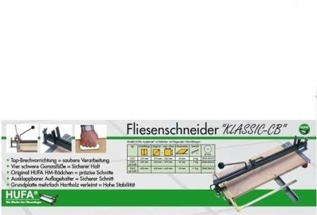 Fliesenschneider Hufa Schneidhexe C-B 630 mm Produktbild 7