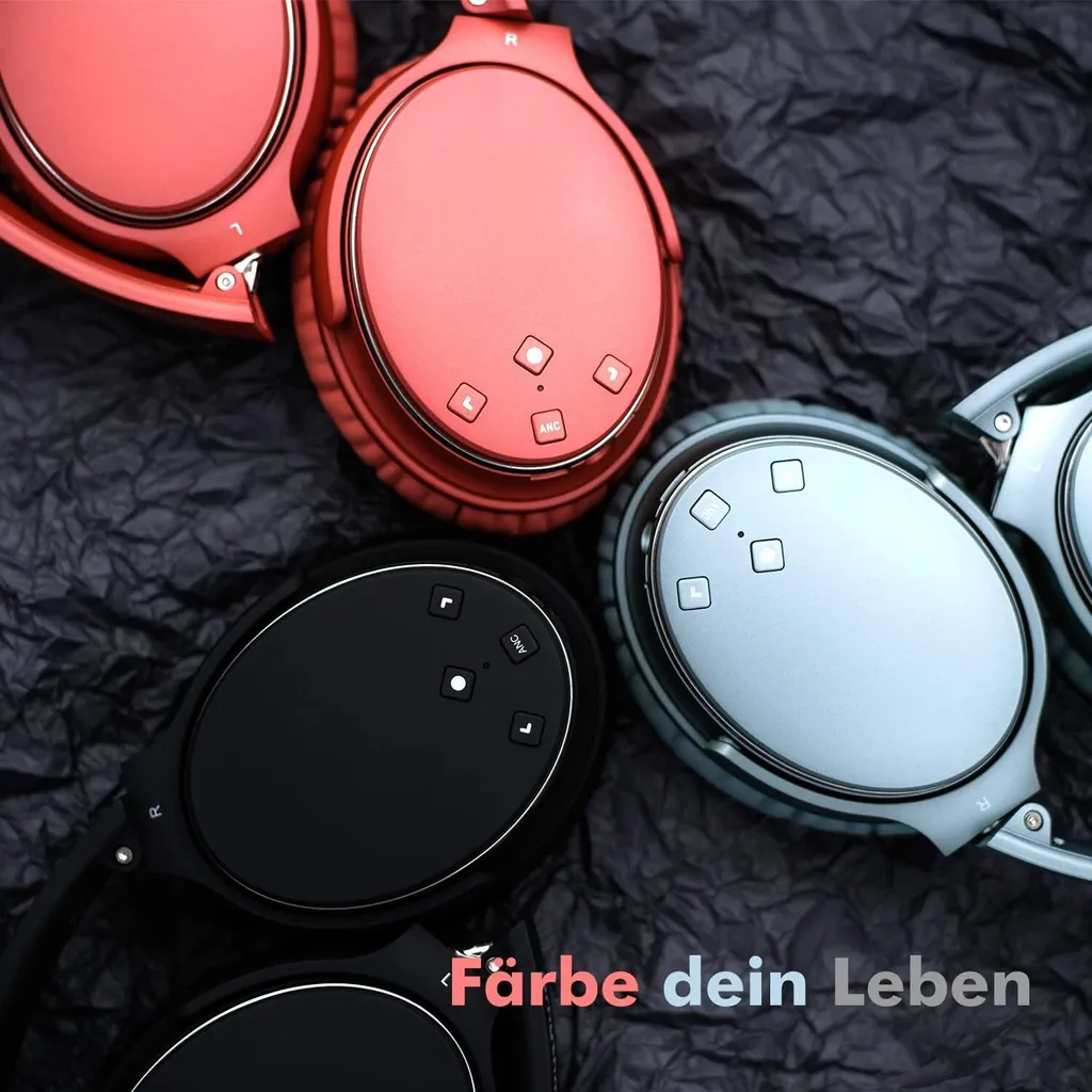 Cuffie Over-Ear ANC Next-Gen: Bluetooth 5.3 e Fast Charge 50H - 7